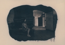 "Conversaton with Myself", 2022. Toned cyanotype. "Conversaton with Myself", 2022. Toned cyanotype.